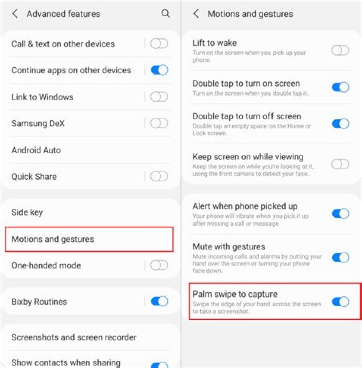 How to Fix / Solve Samsung Palm Swipe To Capture Not Working - SarkariResult