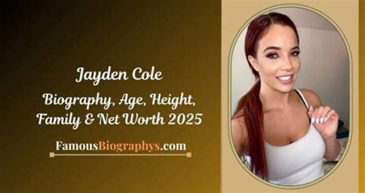 Jayden Cole Net Worth