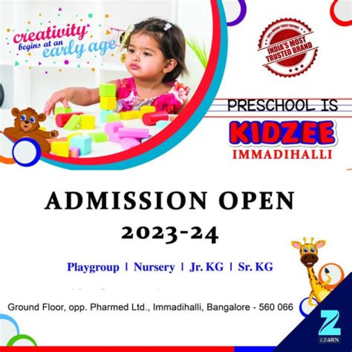 Kidzee Pre School|Admission 2022 - 2023 Application Form|Fees|Address|Review