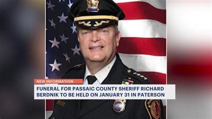 Passaic County Sheriff Richard Berdnik Death Cause And Obituary, What Happened To Sheriff Richard Berdnik? - SarkariResult